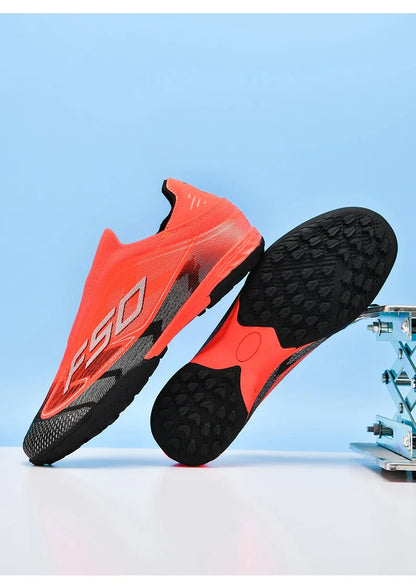 Men's New Indoor TF Football Boots High Quality Training Original Male Breathable Non-Slip Soccer Shoes Turf Futsal Football Shoes
