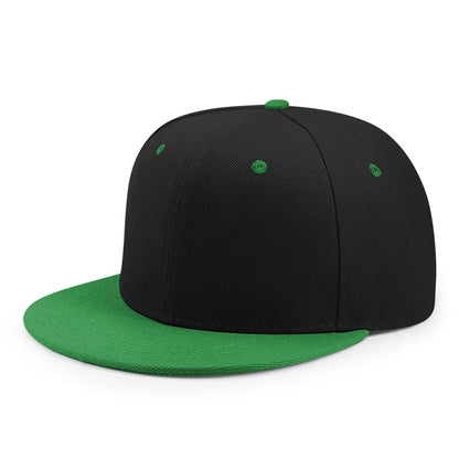 Partihandel 40 färger Justerbara platta snapback-kepsar med skärm Dam Mode Polyester Enfärgad basebollkeps Herr Hiphop Blank sportkeps