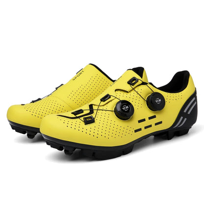 Hochwertige Fahrradschuhe für Herren, SPD, selbstverriegelnd, Rennrad-Sportschuhe, MTB-Mountainbike-Schuhe für Damen, rutschfeste Fahrradschuhe 36-47