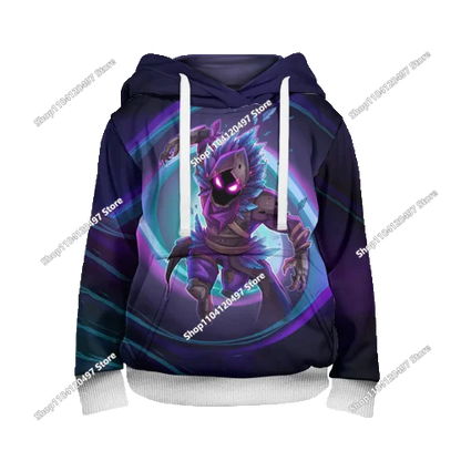 2025 uusi Fortnite 3D -painettu unisex-huppari, rento takki, pelioheistuote, cosplay, lastenvaatteet, lahjat