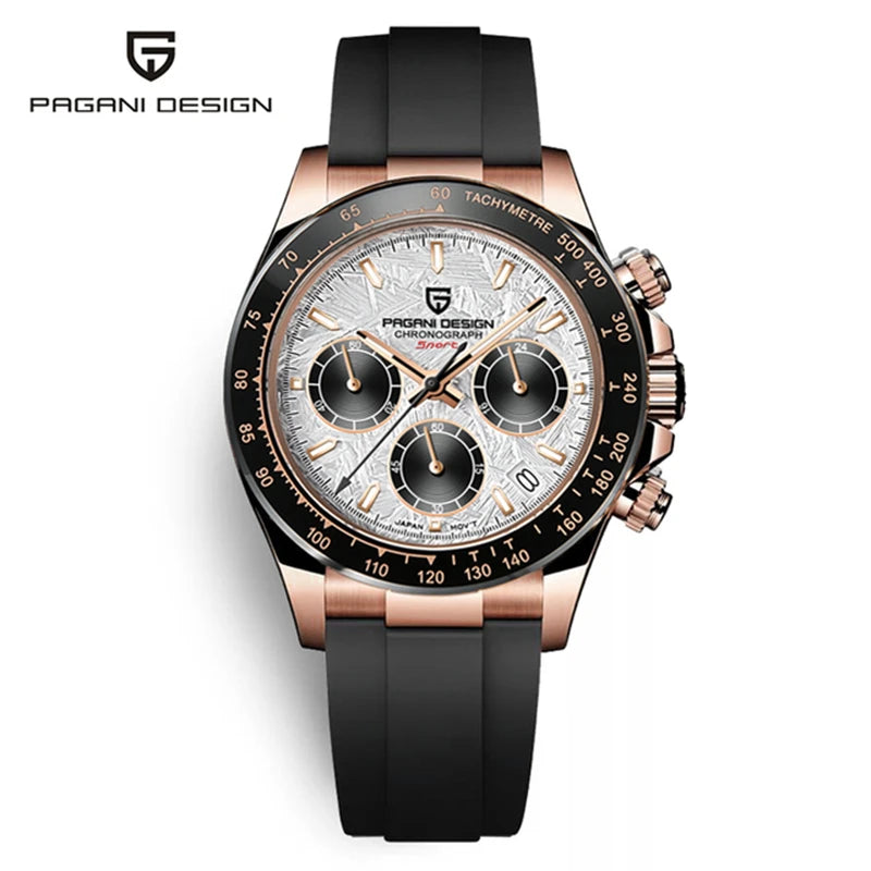 2026 New PAGANI DESIGN Mens Quartz Watches Top Brand Luxury Business Watch For Men Stainless Steel Waterproof Chronograph Clock