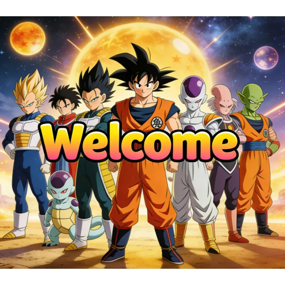 T-shirt 3D Dragon Ball com Licença 2026, Moda Casual de Verão, Camisola Goku N.º 10 para Homem e Criança, Desportiva de Manga Curta