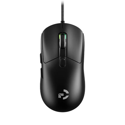 Langallinen pelihiiri, 6 DPI-tasoa, säädettävissä jopa 12800DPI:hin, Instant A825 -siru, RGB-makro-ohjelmointi, ergonominen muotoilu, universaali hiiri