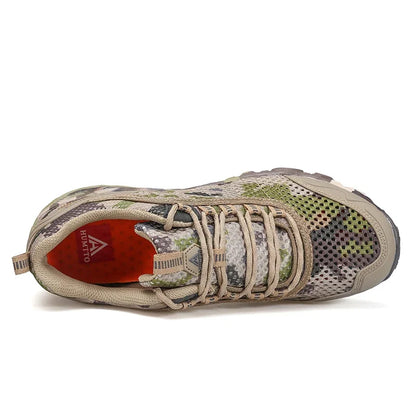 HUMTTO Chaussures pour homme : chaussures de randonnée d'été antidérapantes et respirantes, de luxe, de créateur, pour le plein air, le trekking et l'escalade, baskets pour homme