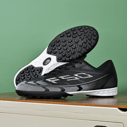 Nouvelles chaussures de football pour hommes, chaussures de sport ultralégères, chaussures de football pour matchs en plein air, futsal, haute cheville, respirantes, antidérapantes, de haute qualité