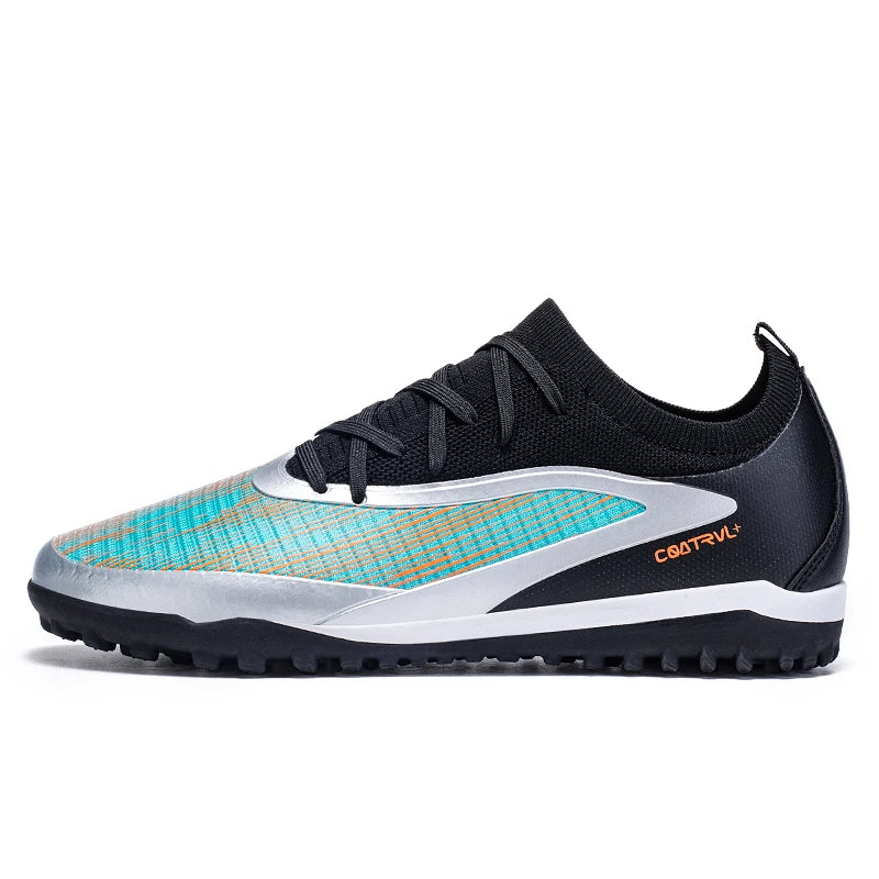 Bottes de Football professionnelles antidérapantes, baskets de sport sur le terrain, TF/FG, chaussures d'entraînement ultralégères, crampons de Football