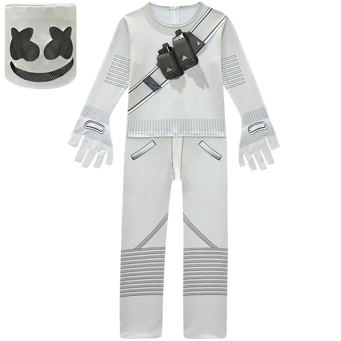 ❤★❤DJ Guerrilla Warfare Costumes Jumpsuits Kids Clown Cosplay Clothes Halloween Christmas Costume Party Game Cos Fortnite Co★♥★