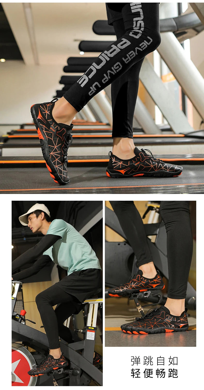 Barefoot-schoenen, sneldrogende, antislip, lichtgewicht wandelschoenen voor heren voor buitengebruik, geschikt voor het strand, wandelen, fitness, sportschoenen 36-4