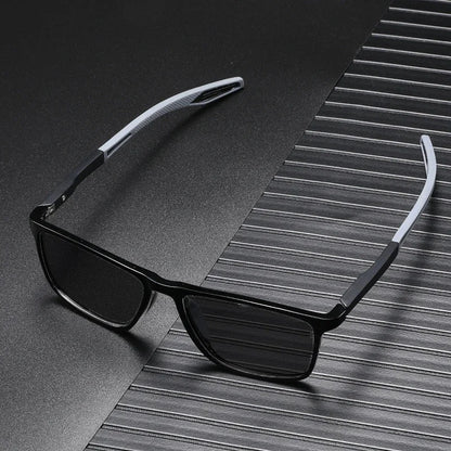 Men Women's Sports Sunglasses Square TR90 Frame Sun Glasses Eyewear Vintage Flexible Riding Goggle Shades Eyeglasses UV400