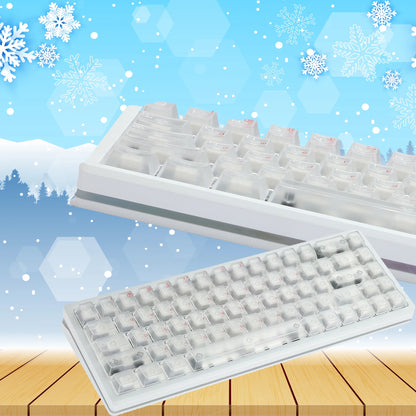 Everglide AE68 Pro Gaming Keyboard 8000Hz Polling Rate High Performance 0.001mm Rapid Trigger ADC Direct Link Dual RGB Lamp