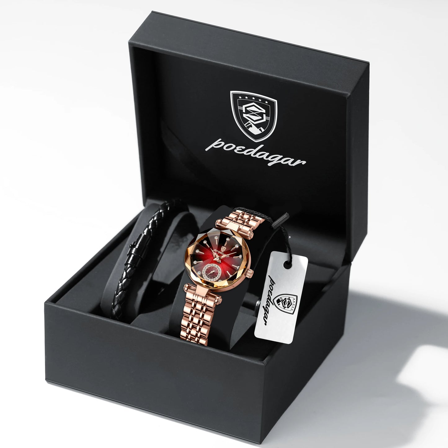 POEDAGAR Luxury Watch For Women Waterproof Casual Quartz Ladies Wristwatch High Quality Elegant Women's Watches Female Reloj+Box
