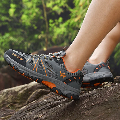 Men's Hiking Shoes Breathable Mesh Sports Summer Outdoor Wear-resistant Hiking and Hunting Tactical Shoes
