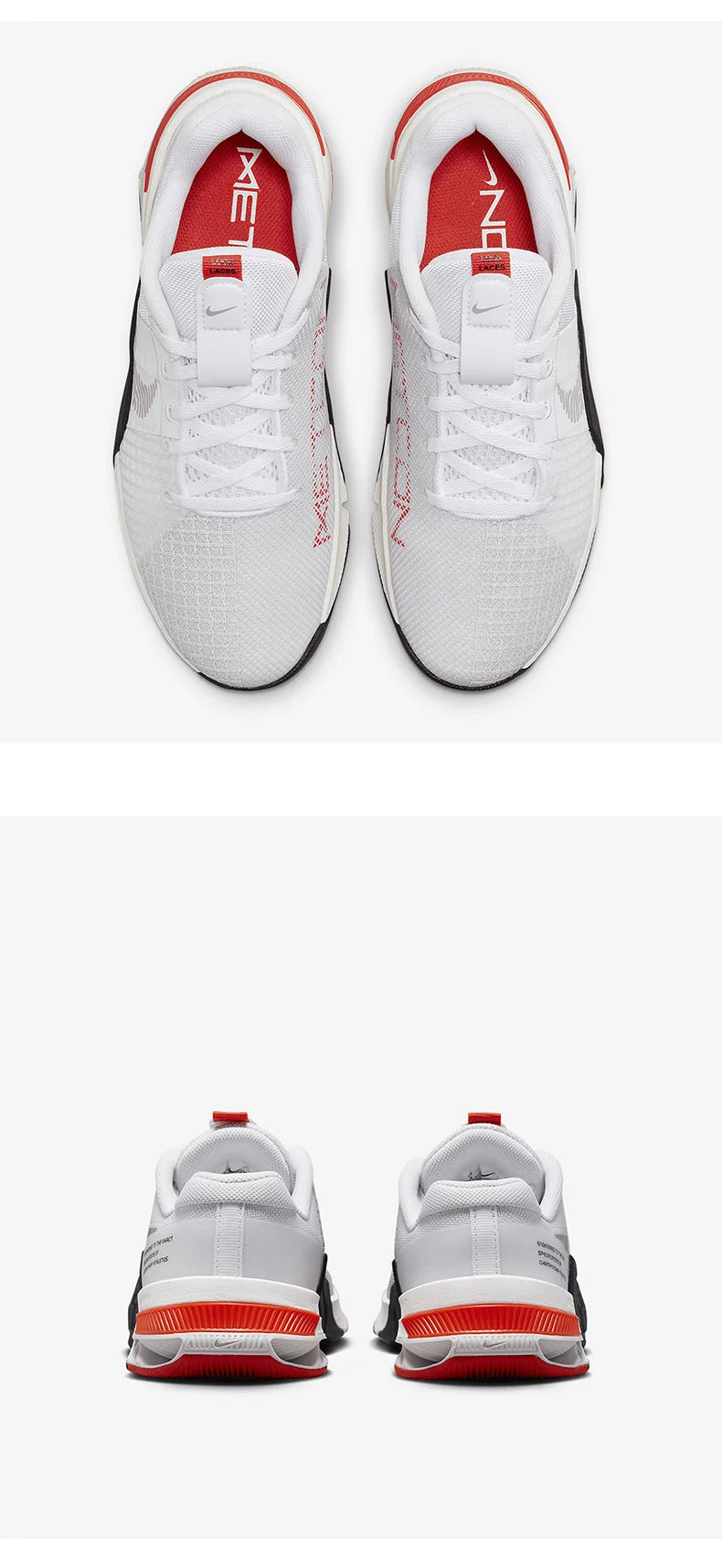 Nike Authentic Metcon 8 Men's Women's Wear-Resistant Breathable Sports Training Shoes DO9327-102