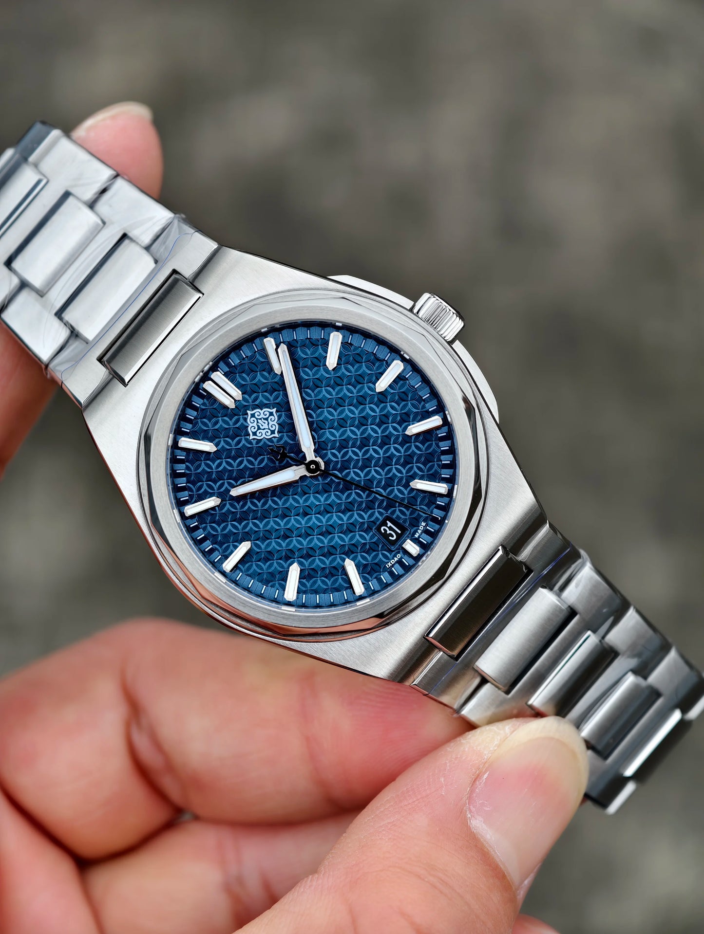 IX&DAO 2026 New Warrior 37mm Men's Automatic Mechanical Watch Miyota 9015 Top Sapphire BGW-9 Stainless Steel Waterproof 10Bar
