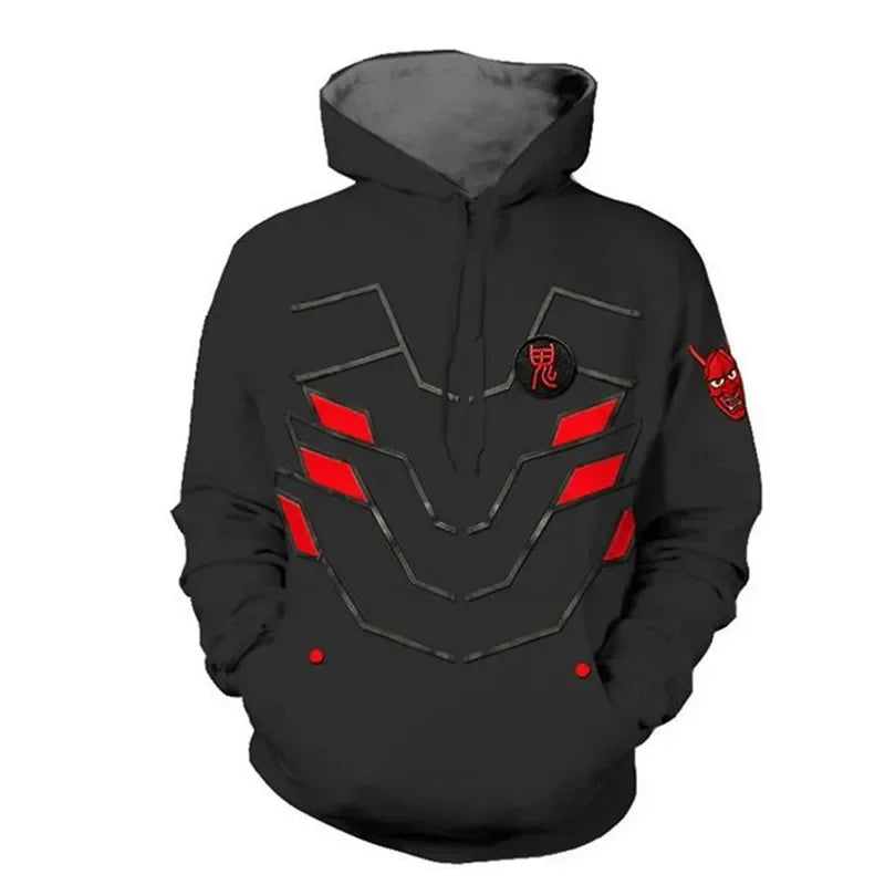 Anime Game Hoodie Sweatshirt 3D Printing Overwatch D.Va DJ Cosplay Costume Women Men Couple Hooded Jacket Top Clothing