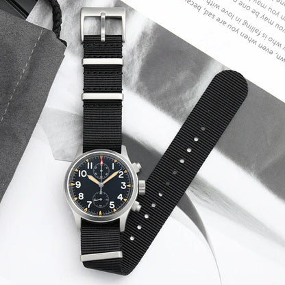 Militado VK61 VK67 Quarz-Chronographenuhr 39mm 316L-Edelstahlgehäuse 3 Zifferblätter wasserdicht 100M Multifunktions-Militäruhr