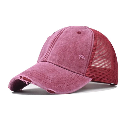 Distressed Baseball Cap Dad Hats for Men Women Vintage Washed Cotton soft crown Hat Adjustable Low Profile Unisex Style Headwear