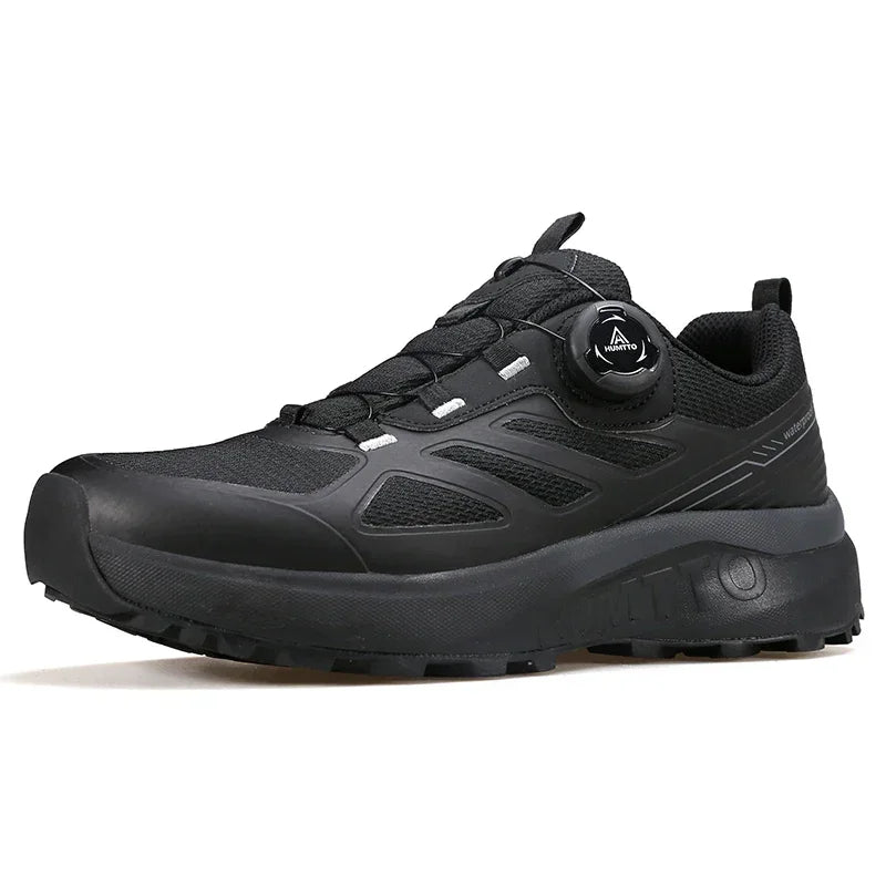 HUMTTO Breathable Trail Running Shoes for Men Black Men's Sports Shoes Cushioning Sneakers Man Luxury Designer Casual Trainers