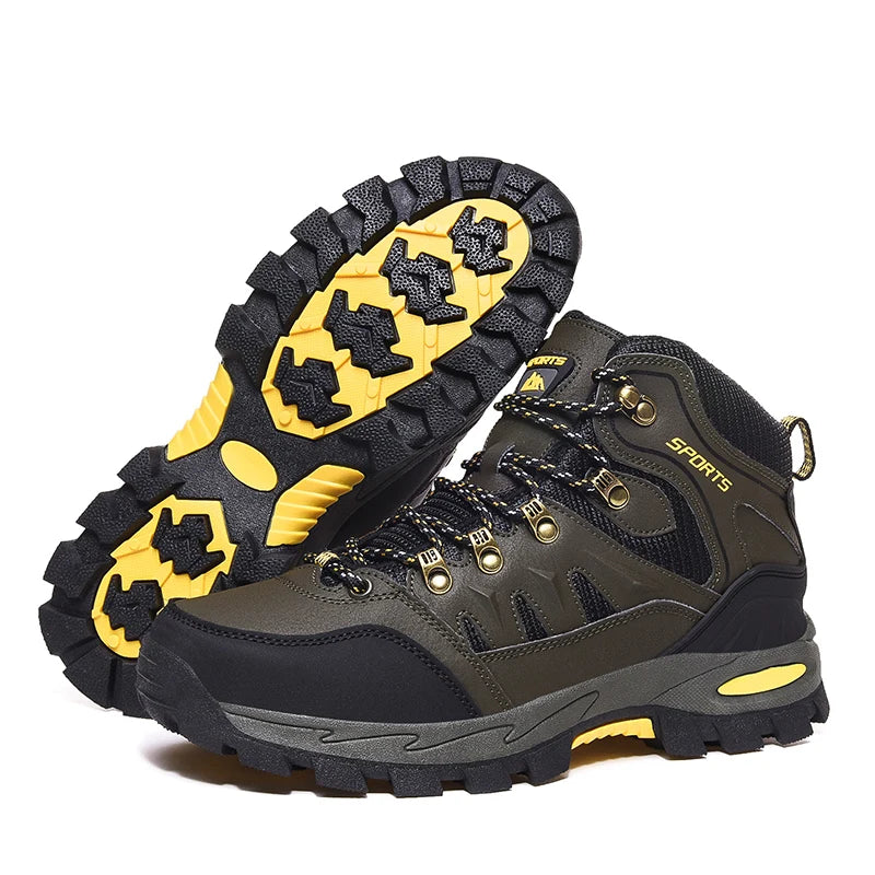 Waterdichte wandelschoenen voor buiten, voor heren en dames, voor de lente en herfst, slijtvaste bergsportschoenen, jachtsportschoenen