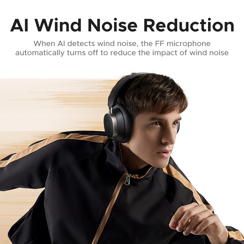 UGREEN Studio Pro Wireless ANC Headphones – 48dB Active Noise Cancelling, Hi-Res LDAC Over Ear Bluetooth Headphones, 120H Playtime Deep Bass Wireless Headset