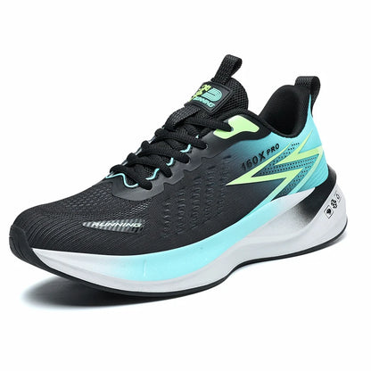 Specialiserede løbesko til maraton, åndbare og lette sportssneakers til mænd og kvinder med carbonplade, komfortable atletiksko med skridsikker sål