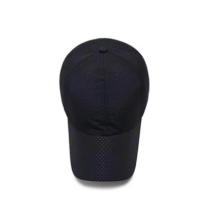 Mütze Herren Frühjahr/Sommer einfarbige Netzmütze Baseballmütze Damen Herbst Koreanische Ausgabe Sonnenschutzmütze Netz atmungsaktive Schirmmütze