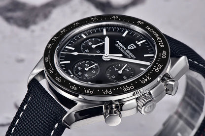 2026 New PAGANI DESIGN Mens Watches Quartz Speed Sports Chronograph Watch For Men Waterproof Luminous AR Sapphire Man Gift Clock