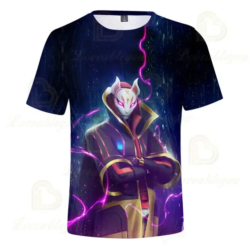 Fortnite Victory Game 3D T-shirt Babys Clothing Harajuku Tshirt Children Cute Kids  Battle Royale Hero Tops Boys Girls