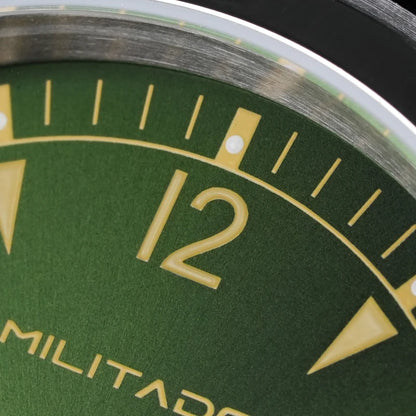Militado ML08 Men’s Military Field Watch Ronda 515 Quartz, Sapphire Crystal, 10Bar Waterproof & Luminous