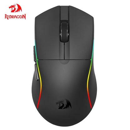 REDRAGON DEICIDE M816 PRO RGB USB Support Bluetooth 2.4G Wireless Gaming Mouse 26000 DPI 6 Buttons for Gamer Wired Mice Computer