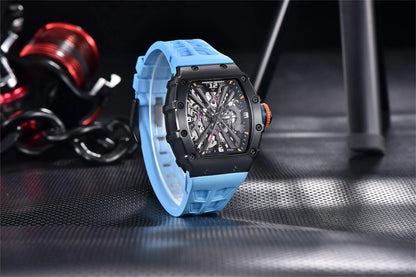 PAGANI DESIGN PD1738 Men Quartz Watches 42MM VH65 Black Case Sapphire Stainless Steel 50M Waterproof Wristwatch Watch for Men