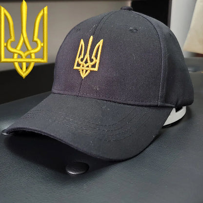 Embroidery Ukraine trident Symbol Spetsnaz Special Forces Men Women Boy Baseball Caps Dad caps Snapback Adjustable Camouflage