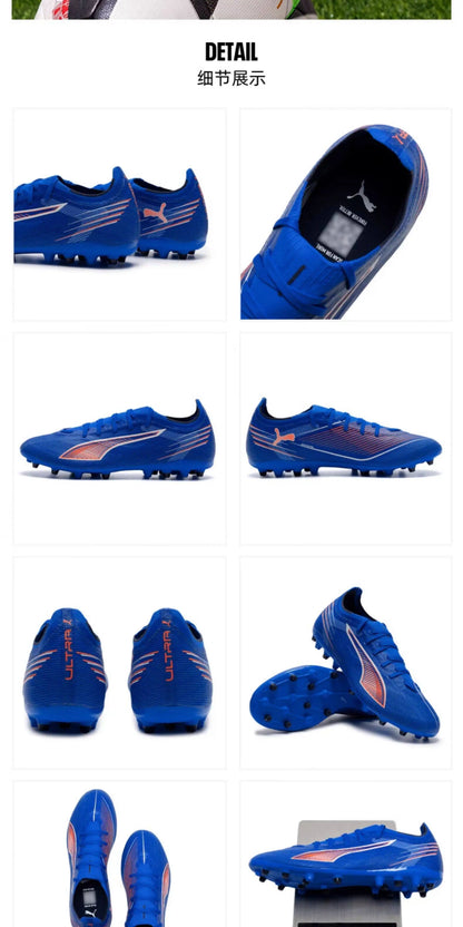 PUMA Men's MG Cleat Soccer Shoes 108519-01 108519-03 Reinforced Heel One-Piece Tongue Football Boots