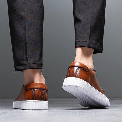 Chaussures de planche King-Size pour hommes, version décontractée, baskets polyvalentes, chaussures plates à enfiler, chaussures de planche confortables, 38-49