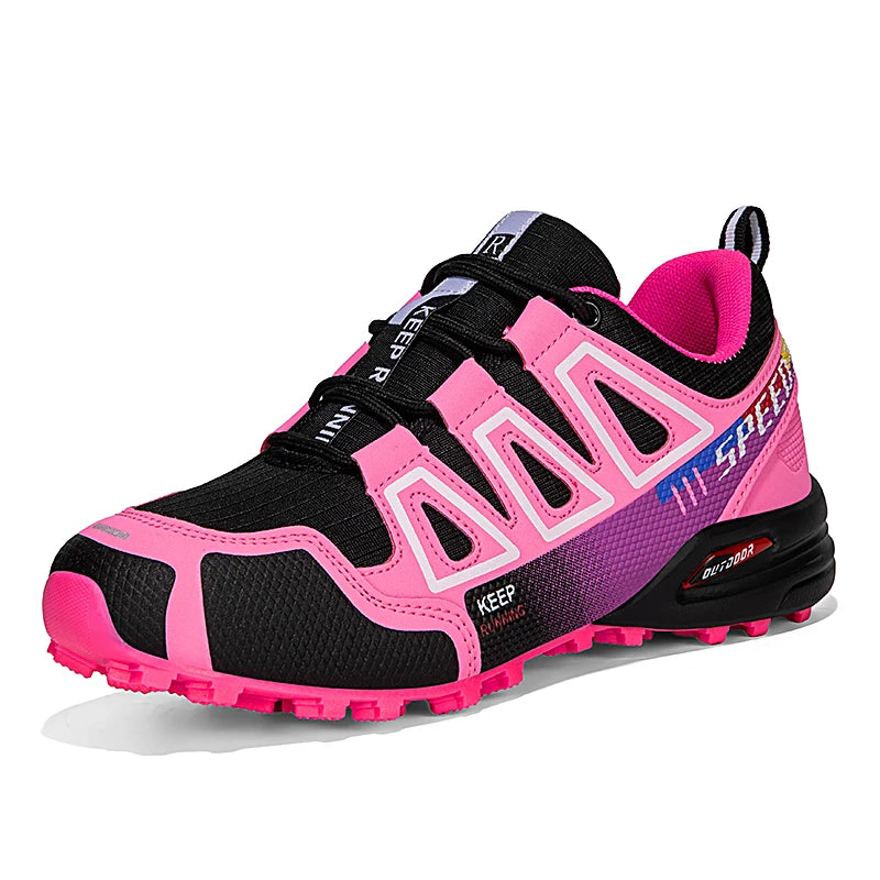 Women's Hiking Shoes Waterproof Outdoor Sports Shoes Women's Walking Travel Sports Shoes Bicycle Sports Shoes Running Shoes