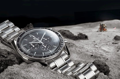 PAGANI DESIGN New AR Sapphire Quartz luxury men's watches 500 vitometer Circle Sport M 100 waterproof chronograph 316L all-steel Japan Movt Luminous man Watch