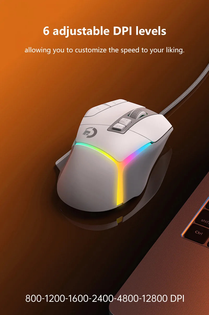 Wireless Gaming Mouse Ergonomics USB Rechargeable Bluetooth Mice Optical Sensor Programming Gaming Mice with Wired For Windows
