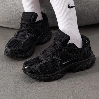 Nike V5 RNR Women's Comfortable Versatile Fashion Mesh Breathable Sneakers Black Warrior Running Casual Shoes HQ7901-001