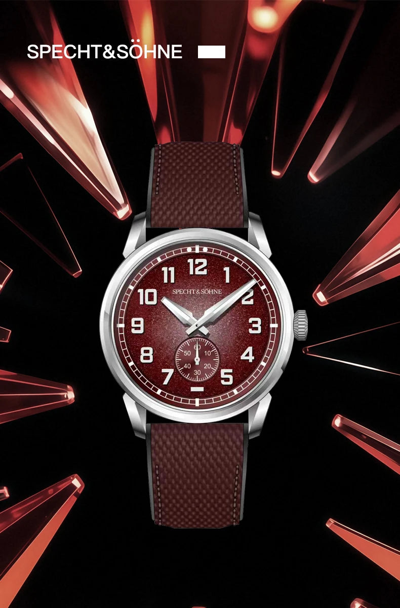 2026 Specht & Söhne New Automatic Watches For Men Top Luxury Sports Wristwatches C3 Luminous Sapphire Crystal 50M Waterproof