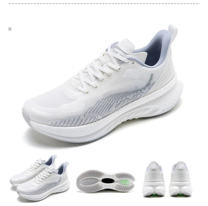 Onemix New Original — męskie sportowe buty do biegania, amortyzujące, miękkie, lekkie, oddychająca siateczka, antypoślizgowe sneakersy z amortyzacją