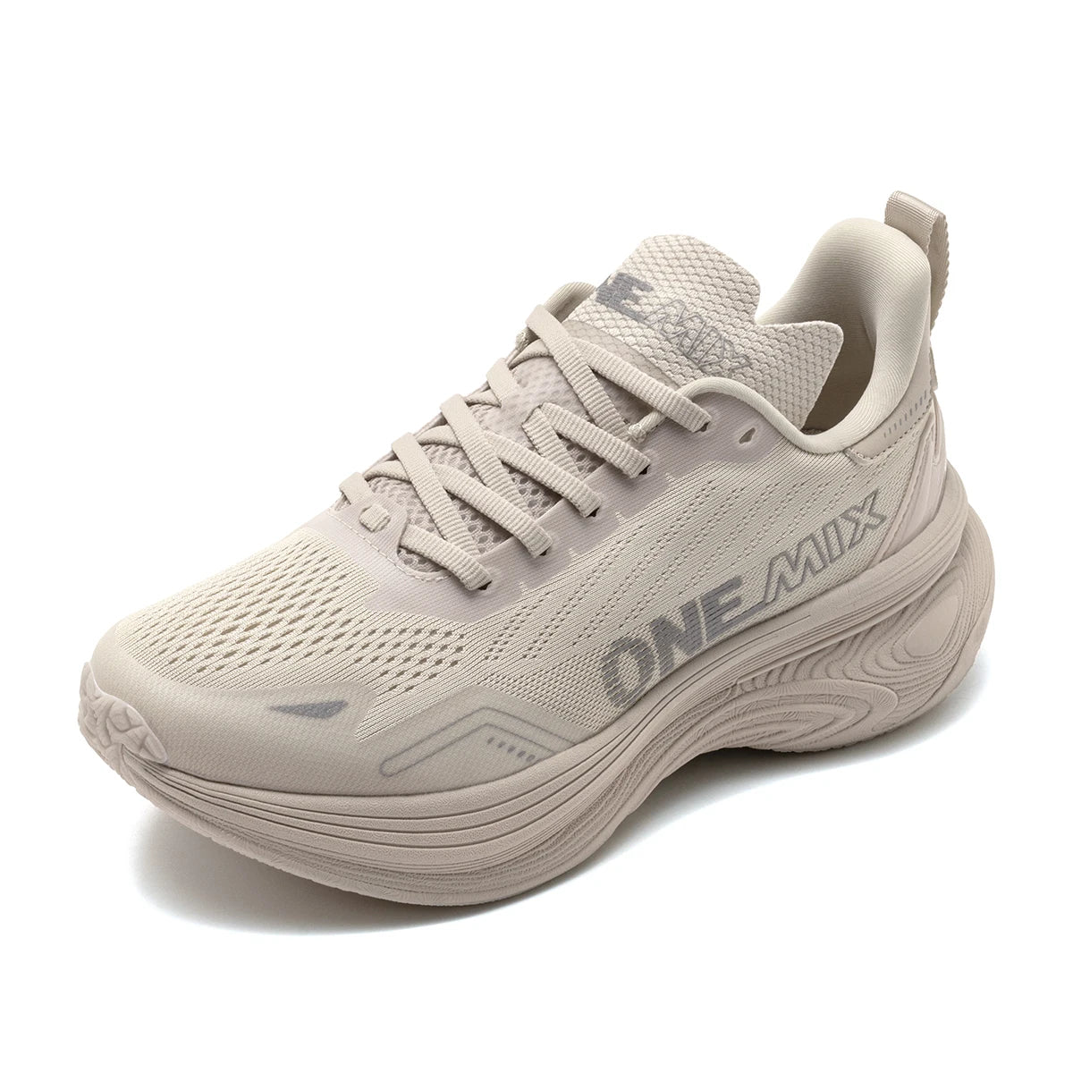 Chaussures de jogging ONEMIX Bumper Max : baskets unisexes légères, résistantes à l'usure, tendance, pour la course à pied et le fitness