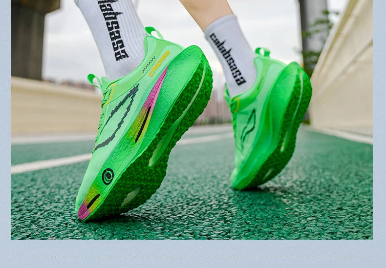 Running Shoes Carbon Plate Marathon Men Sports Specialty Breathable Lightweight Women's Comfortable Athletic Outdoor Sneakers