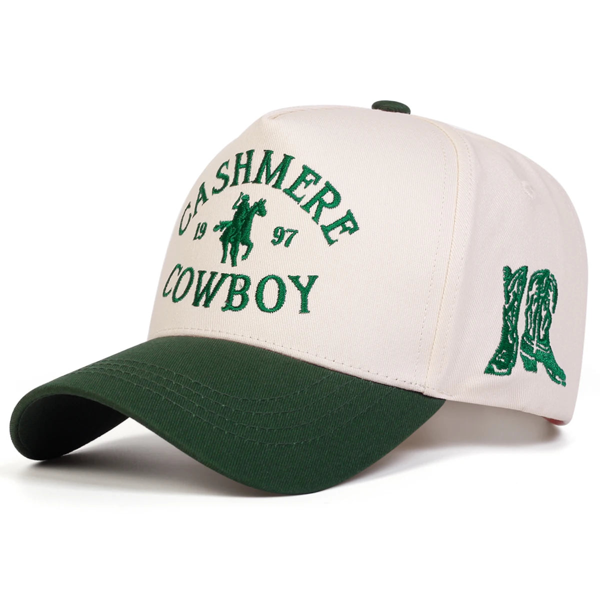 Unisex COWBOY Letter Embroidery Baseball Caps Spring and Autumn Outdoor Adjustable Casual Hats Sunscreen Hat Sports Cap