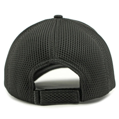 HT4828 5 cm Baseballkappe mit kurzer Krempe für Herren, 6-Panel-Baseballkappe, atmungsaktive Mesh-Trucker-Cap, Herren und Damen, einfarbig, schlichte Snapback-Cap