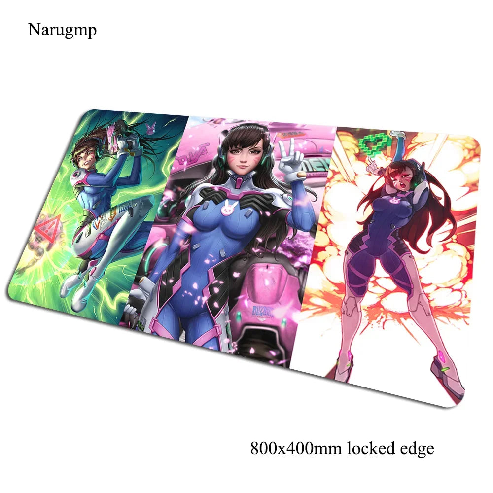 Overwatch mouse pad 80x40cm gaming mousepad game Halloween Gift large mouse pad gamer computer desk big mat notebook mousemat PC