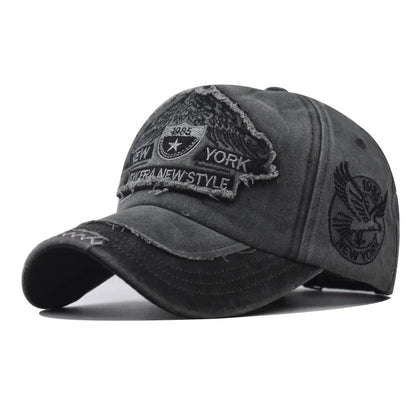 CNTANG Summer New Baseball Cap Men's Fashion Embroidered Pentagram Letter Caps Men Casual Cotton Designer Hip Hop Hat Snapback