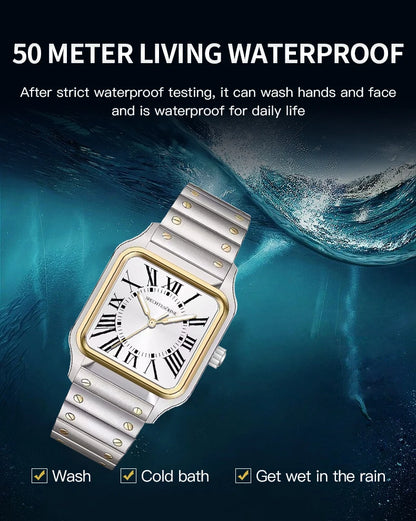 2025 New 34MM Specht & Söhne Quartz Watches Japan VH31 Movt Sapphire Blue Color Ultrathin Stainless Steel Relogio Masculino