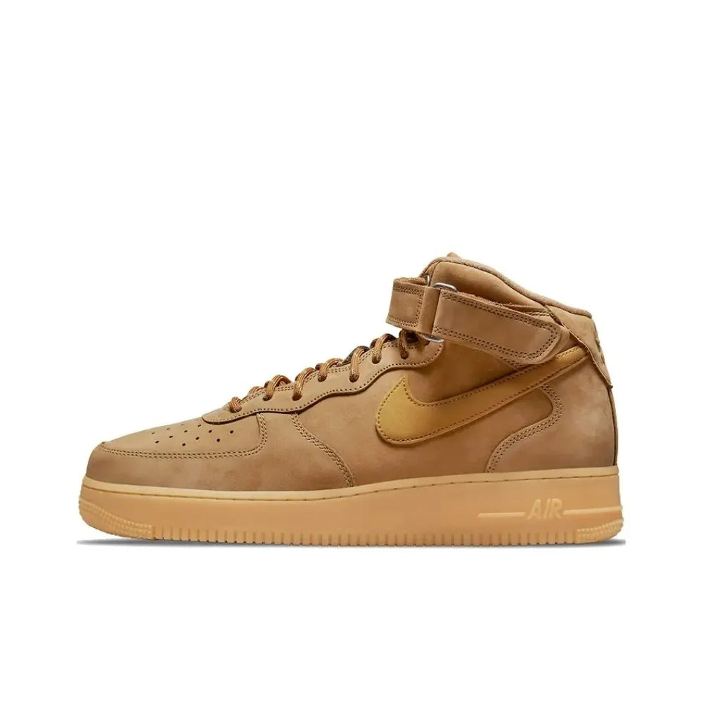 Nike Air Force 1 Stylish and Versatile Unisex Mid-Top Skate Shoes Slip-Resistant and Durable Casual Shoes FN4274-100