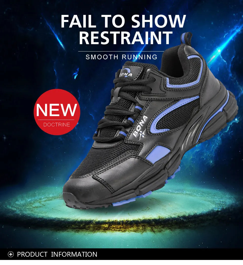 BONA New Designers hardloopschoenen, ademende outdoorsportschoenen, lichtgewicht sneakers voor dames, comfortabele sportschoenen voor dames