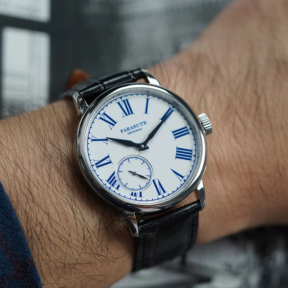 FARASUTE 2026 Fashion Power Reserve 80 hours Hangzhou Customized Movement Manual Mechanical Watch For Men Sapphire Crystal reloj